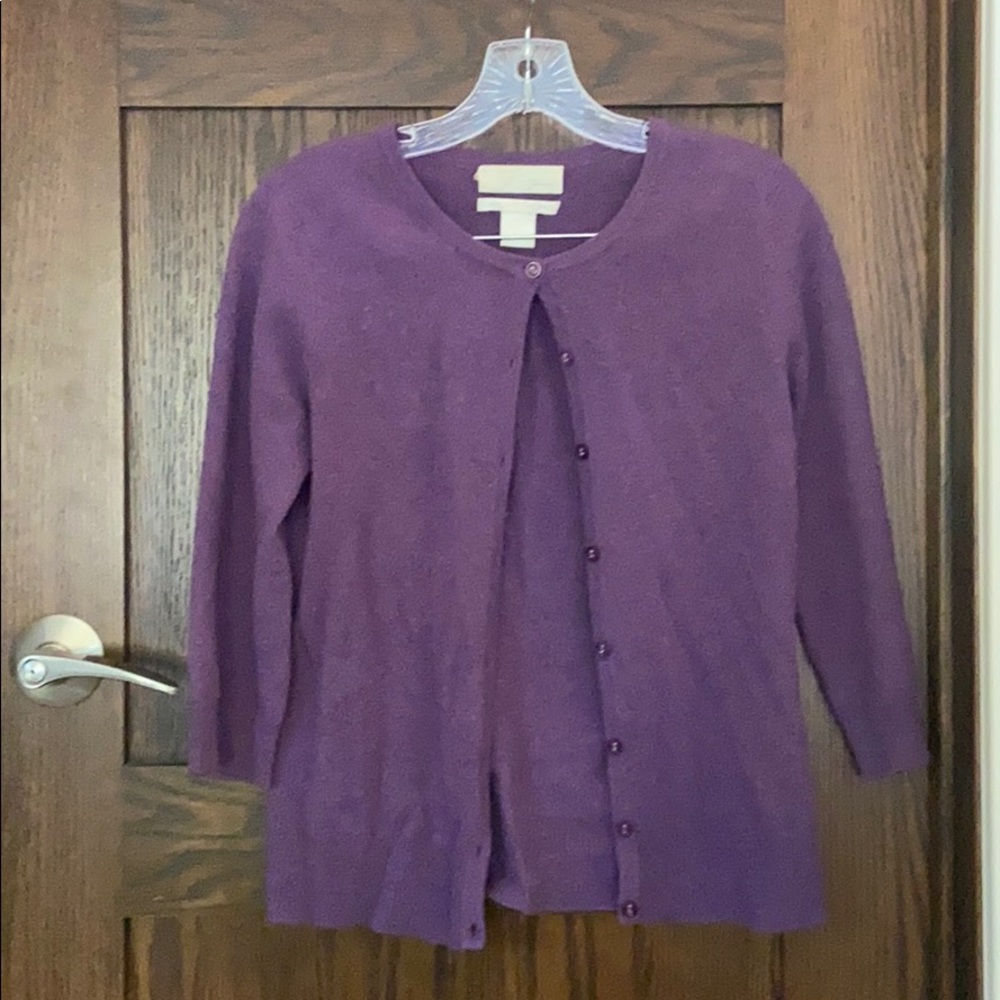 Cute cashmere button down cardigan